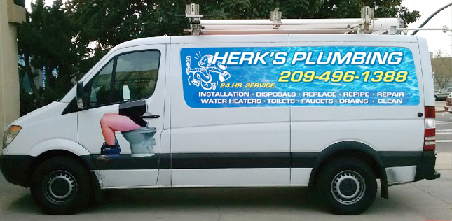 herks_plumbing_modesto_truck